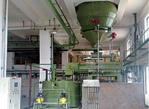 全自動石灰乳制備系統在上海寶山鋼鐵公司(si)鋼管廠應用現場