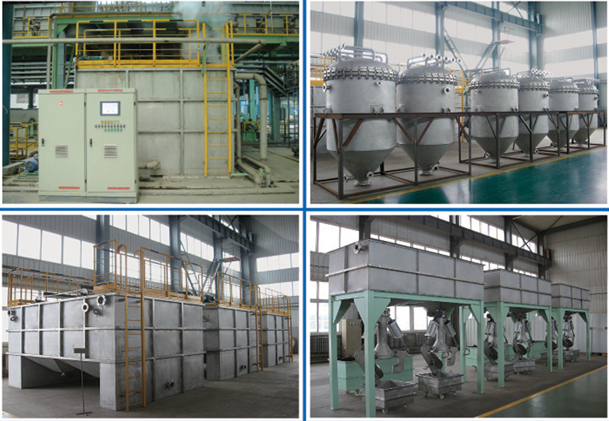 武汉钢铁公司四硅钢设计制造的碱液净化装置