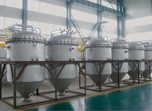 武汉钢铁公司四硅钢设计制造的碱液净化装置