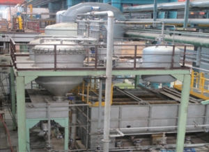 碱液净化装置在武汉钢铁公司四硅钢应用现场